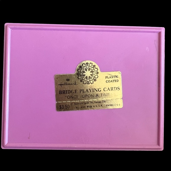 Hallmark Games Vintage Hallmark Bridge Playing Cards Set Of Two